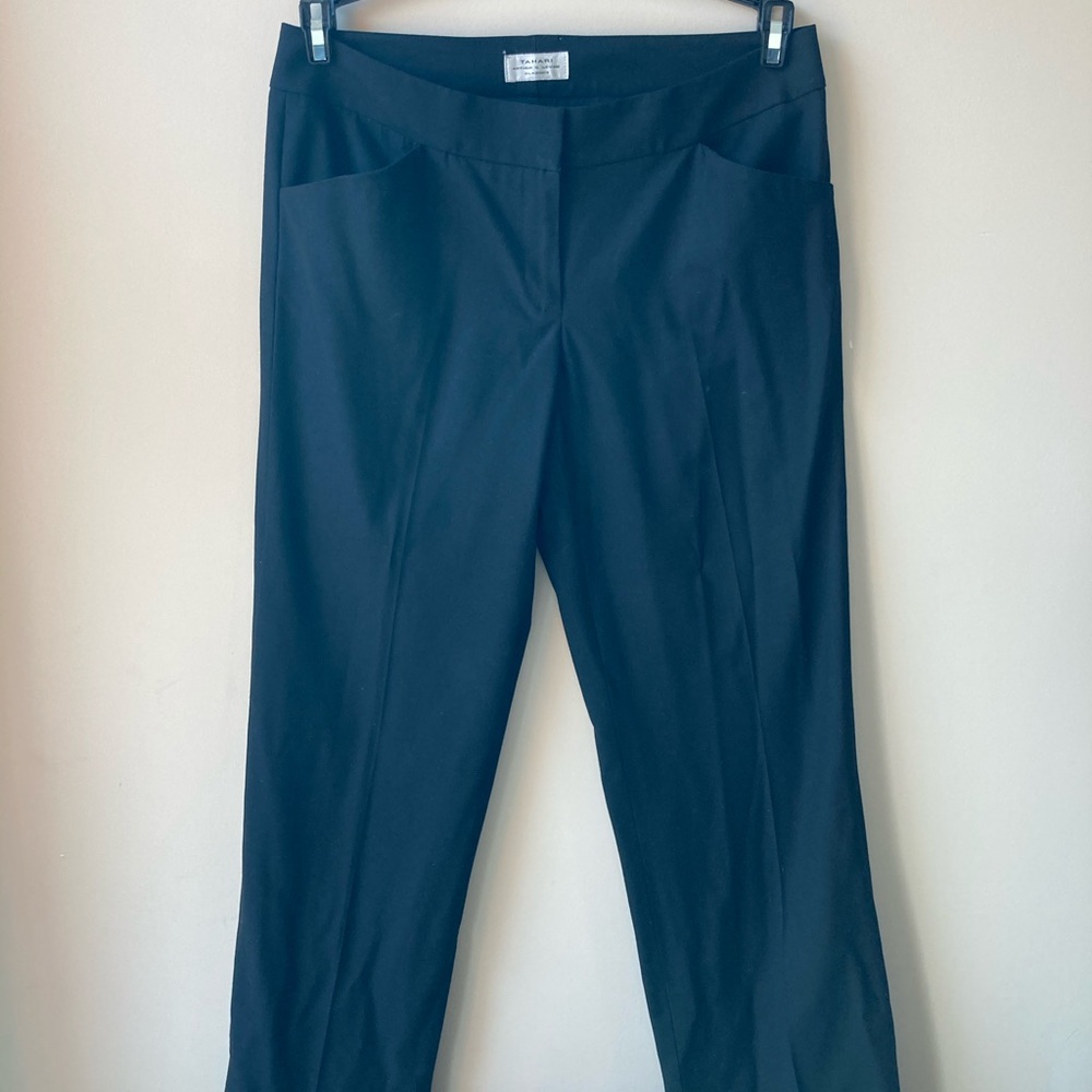 Tahari classic black suit pants